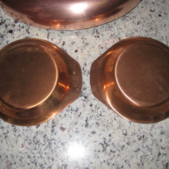 Revere Ware Vintage Solid Copper Cookware Set - Picture 10 of 12